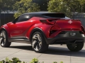 2018 Toyota C-HR concept rear view