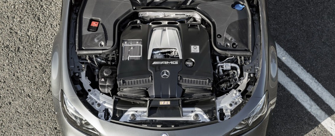 2018 Mercedes AMG E63 Engine