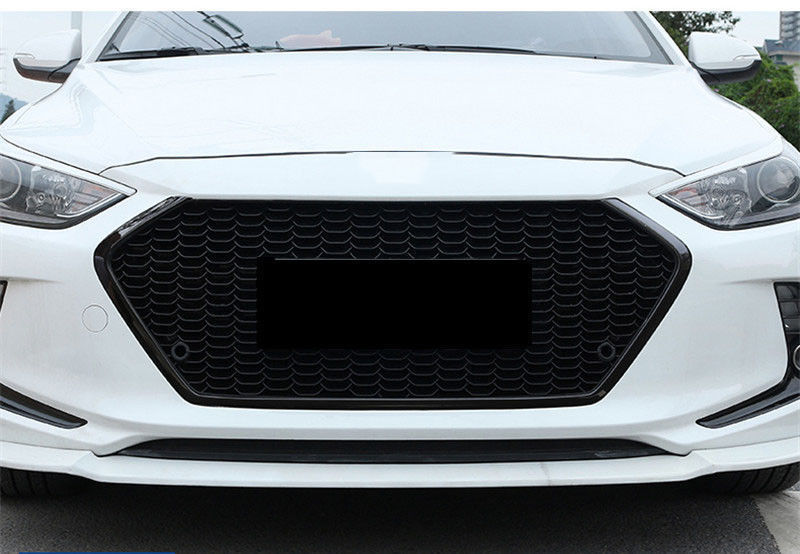 Black High Quality Car Front Grill Grille Fit For Hyundai Elantra 2016 2018