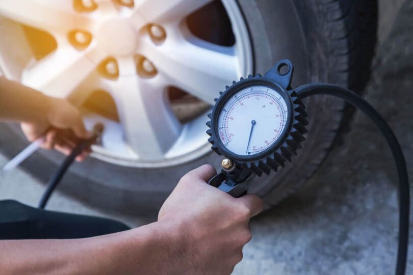 Driving with Low Tire Pressure How to Do So Safely featured 810x540