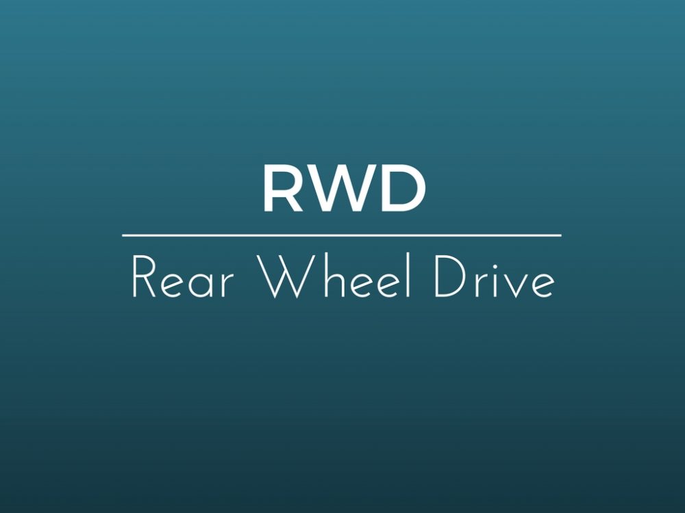 Rear Wheel Drive (RWD) - Positive and Negative Sides