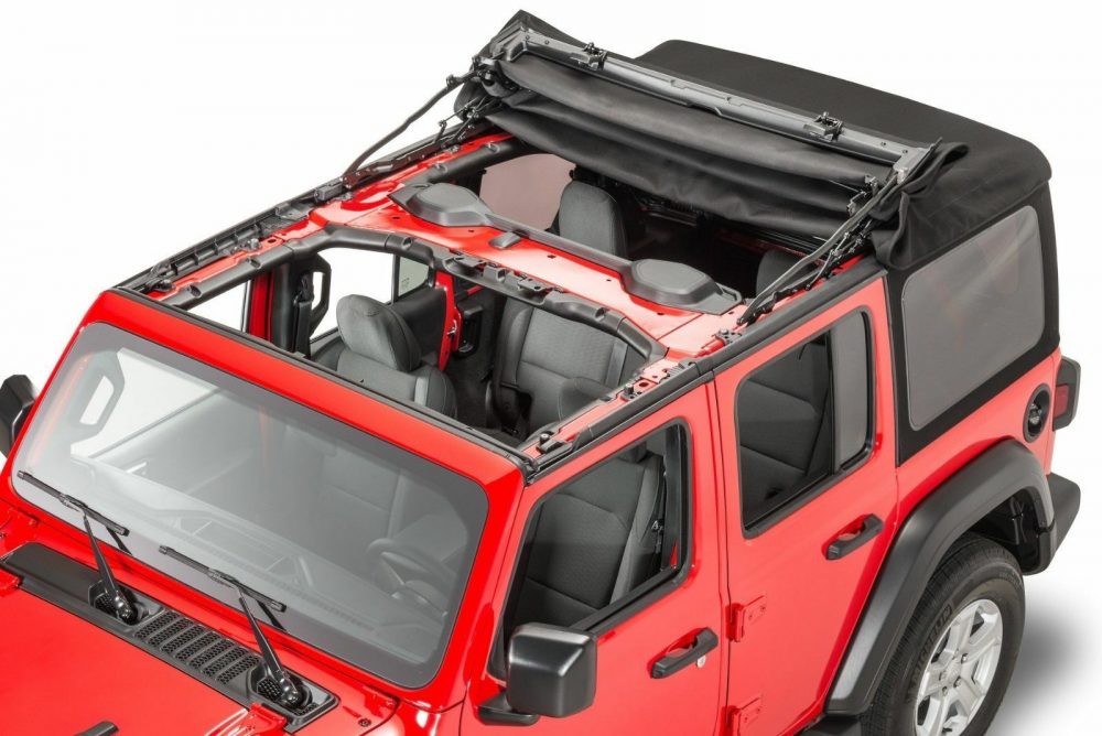 Jeep Wrangler Electric Soft Top